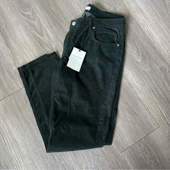 ZARA Woman Premium Denim Collection Corduroy Pant - Picture 1 of 8
